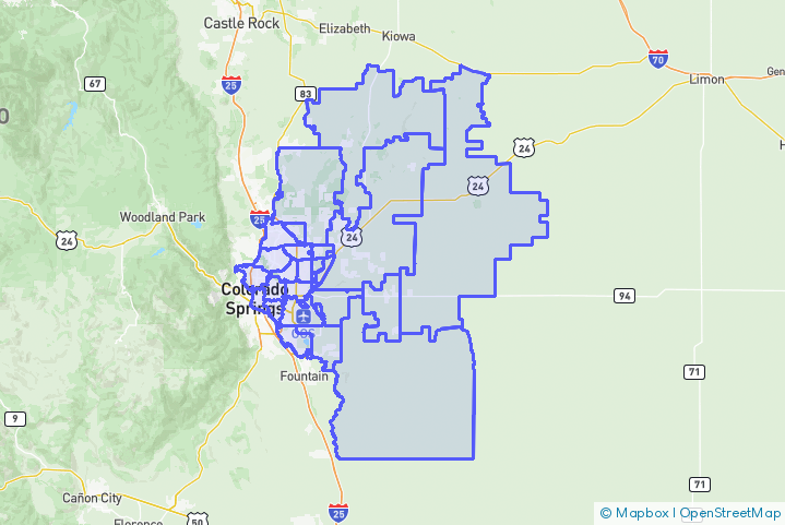 Service Area Map