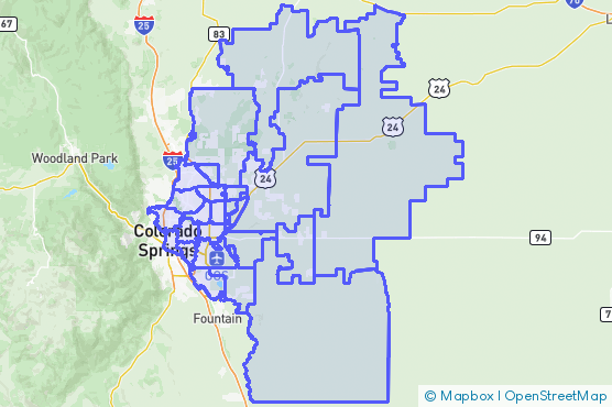 Service Area Map