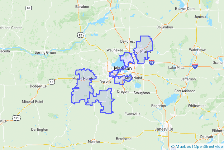Service Area Map
