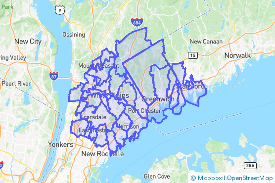 Service Area Map