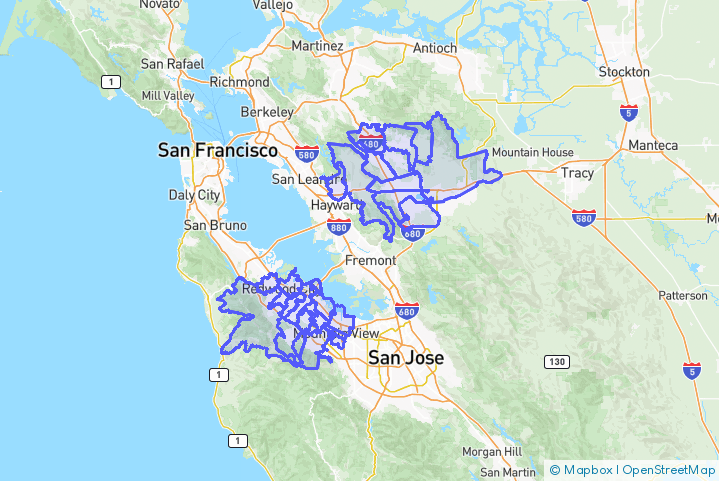 Service Area Map