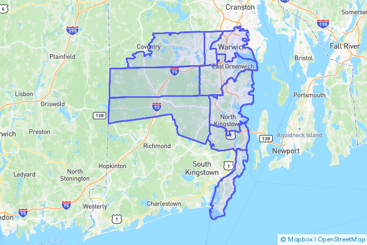 Service Area Map