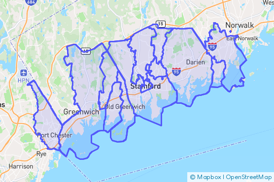 Service Area Map