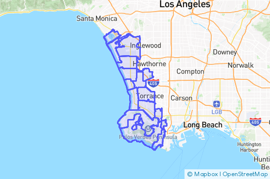 Service Area Map