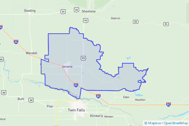Service Area Map