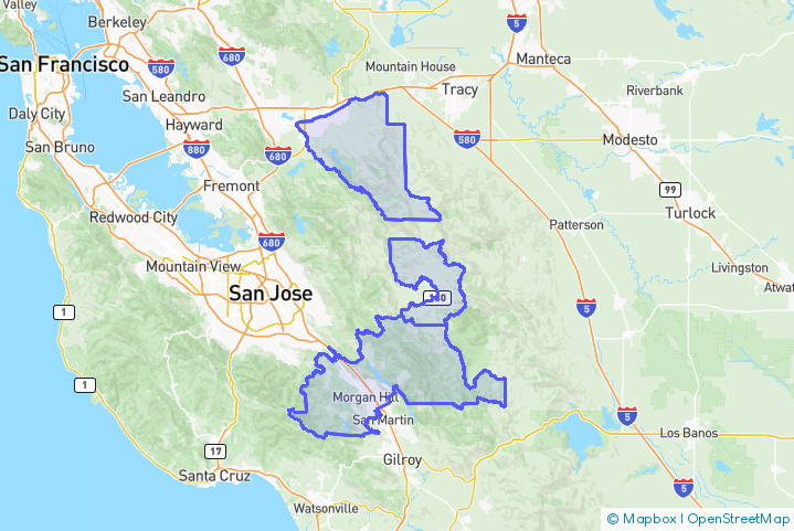 Service Area Map