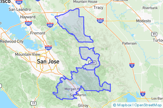 Service Area Map