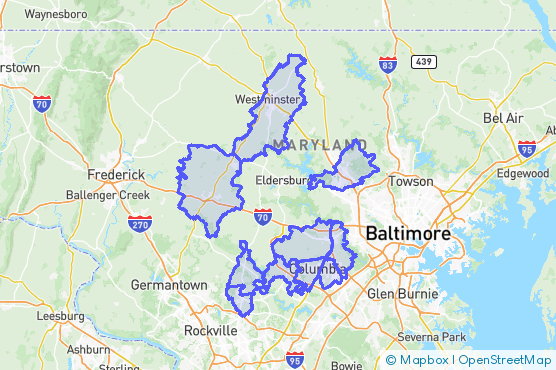 Service Area Map
