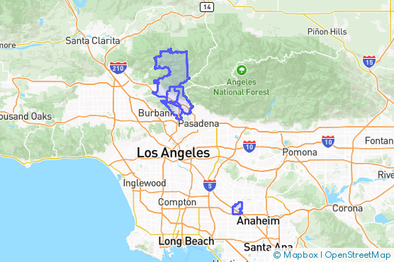 Service Area Map