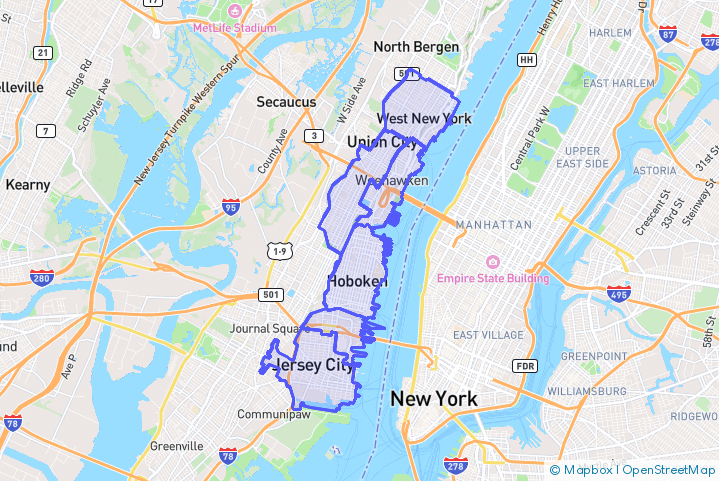 Service Area Map
