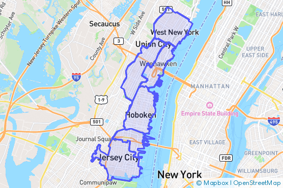 Service Area Map