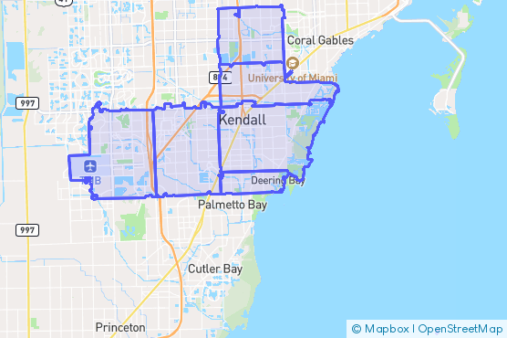 Service Area Map