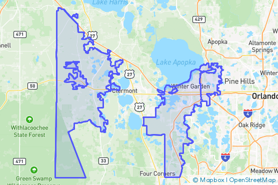 Service Area Map