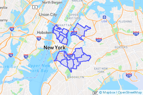 Service Area Map