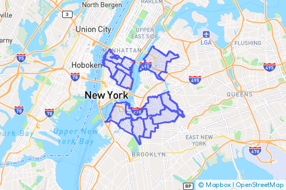Service Area Map