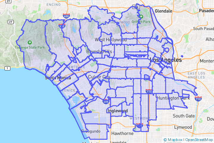 Service Area Map