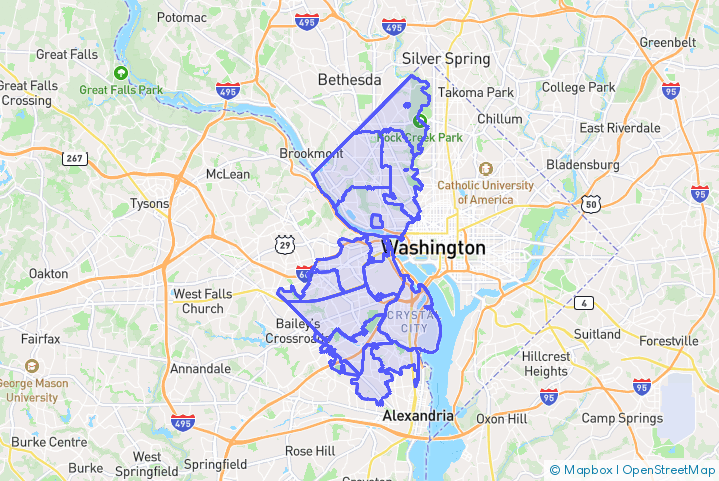 Service Area Map
