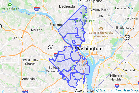 Service Area Map