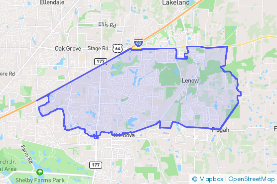 Service Area Map