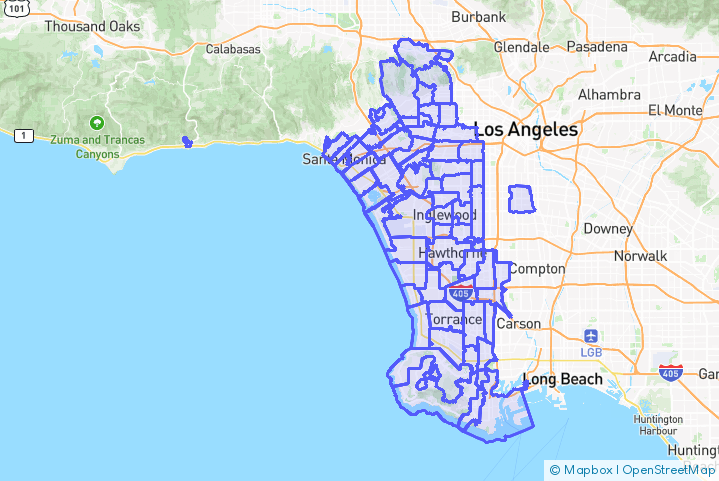 Service Area Map