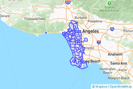 Service Area Map