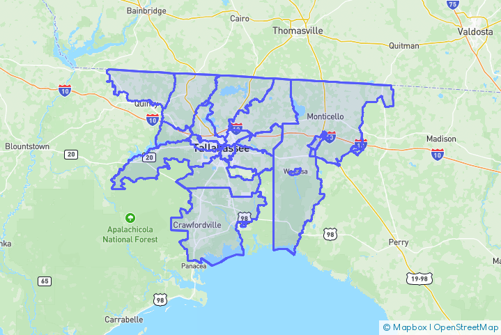 Service Area Map