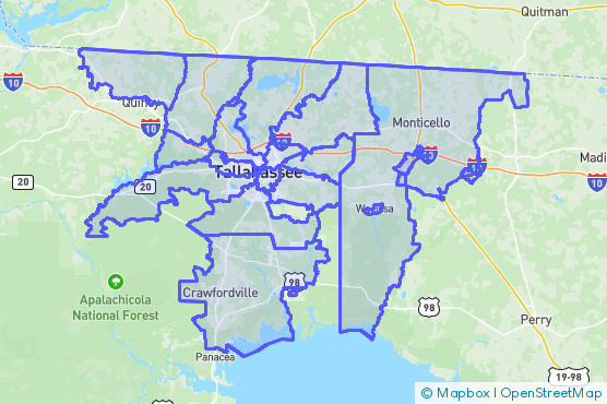 Service Area Map