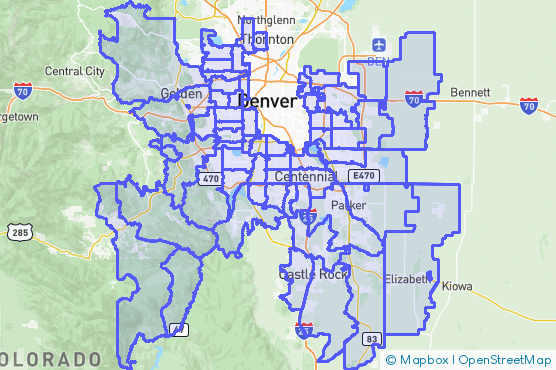 Service Area Map