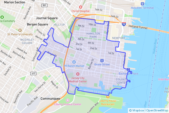 Service Area Map
