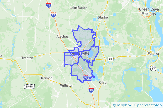 Service Area Map