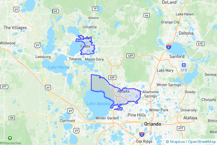 Service Area Map