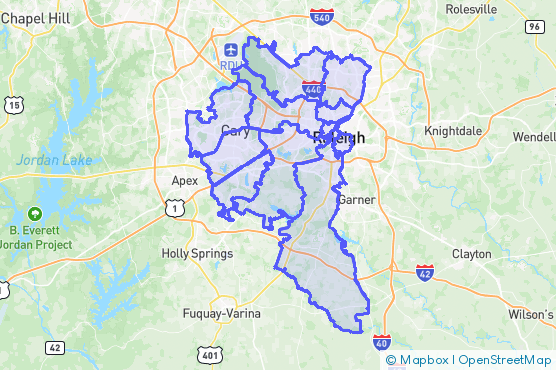 Service Area Map