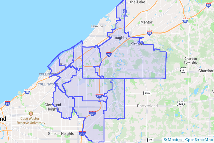 Service Area Map