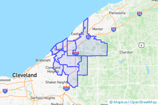 Service Area Map
