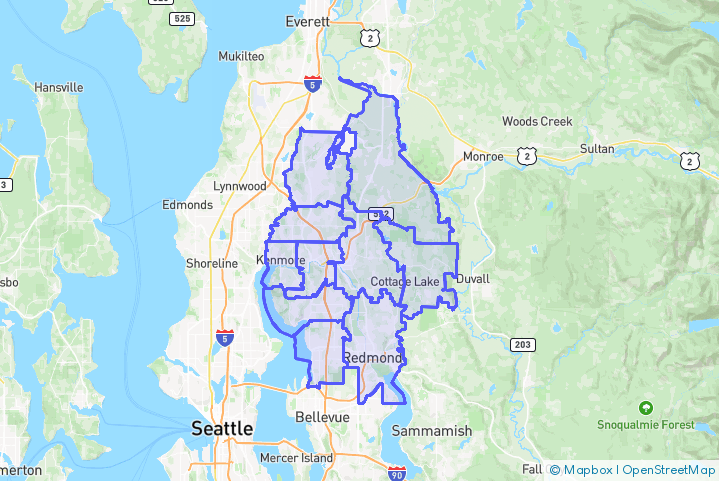 Service Area Map