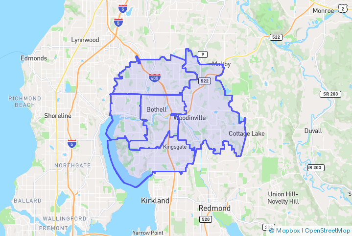 Service Area Map