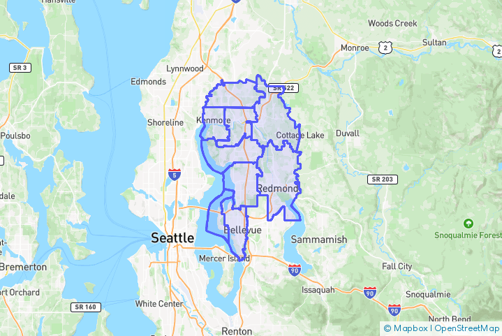 Service Area Map