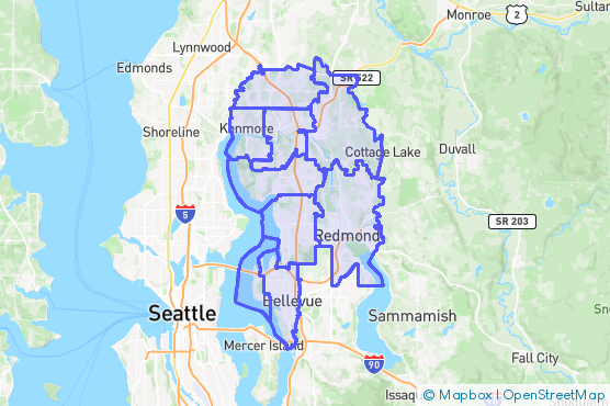 Service Area Map