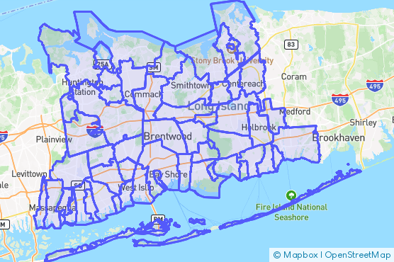 Service Area Map