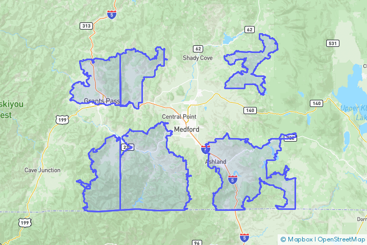 Service Area Map