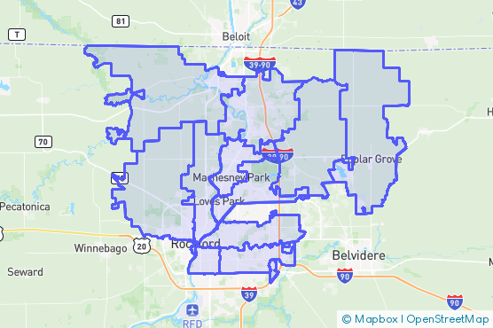 Service Area Map