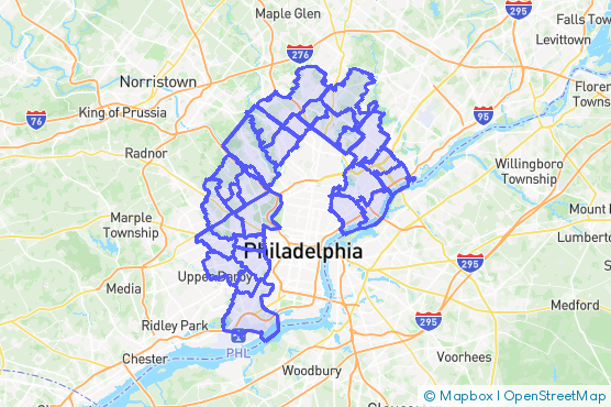 Service Area Map