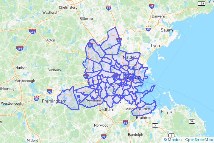 Service Area Map