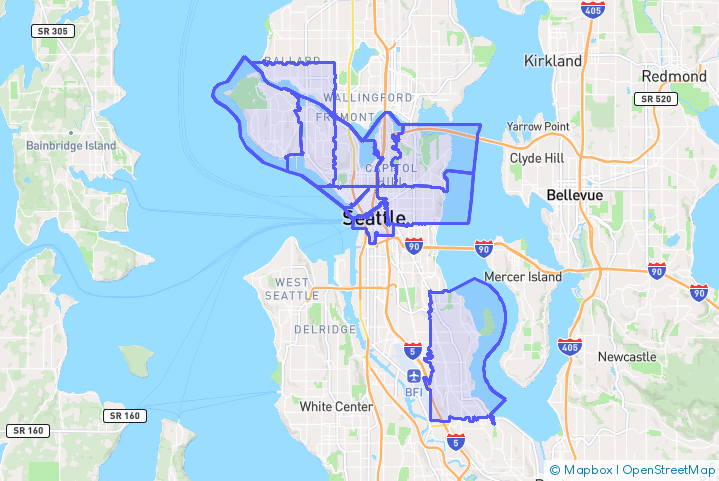 Service Area Map