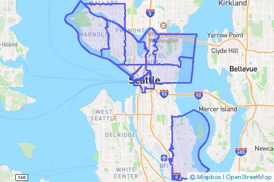 Service Area Map