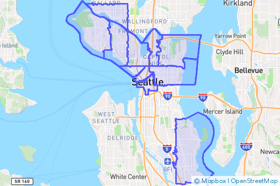 Service Area Map
