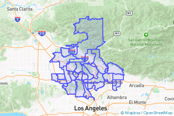 Service Area Map