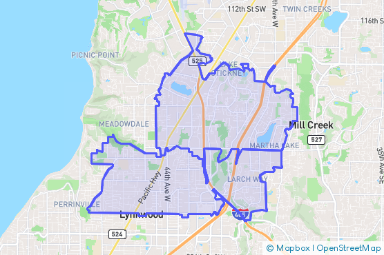 Service Area Map