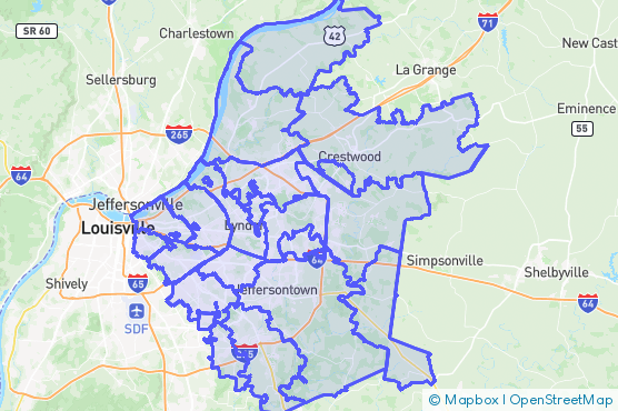 Service Area Map