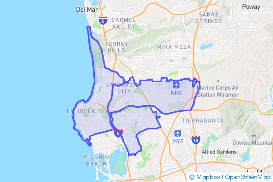 Service Area Map